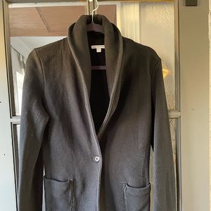 Warm black blazer style jacket